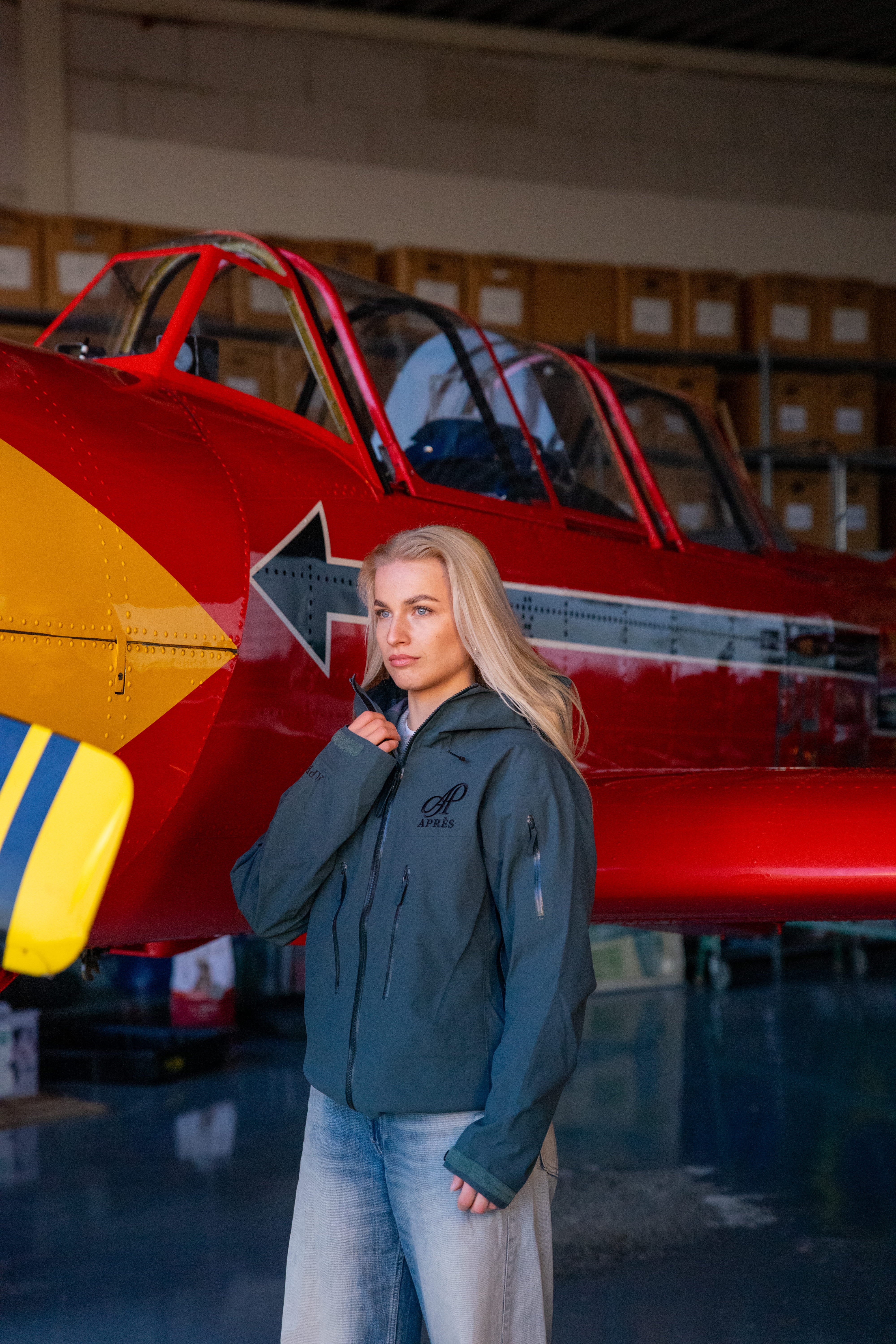 Ski/Hike Jacket - Blue/Green (WOMEN)